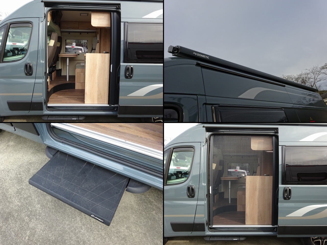 キャンピングカー バンコン ﾃﾞｭｶﾄ ﾅｯﾂRV ﾌｫﾙﾄﾅ ﾀｲﾌﾟM　ｴﾎﾞﾗｲﾄ