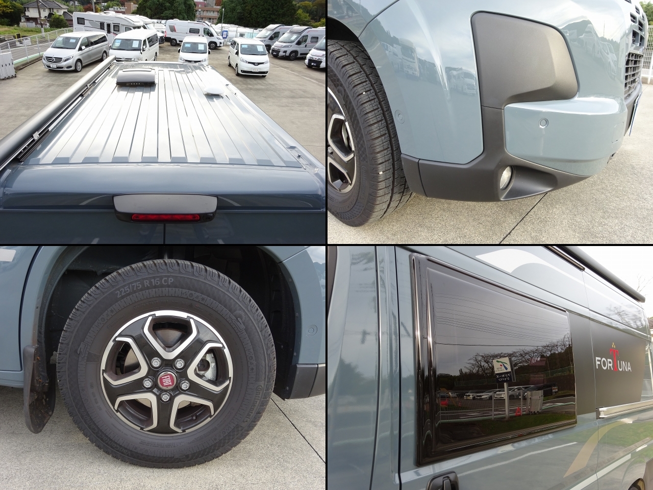 キャンピングカー バンコン ﾃﾞｭｶﾄ ﾅｯﾂRV ﾌｫﾙﾄﾅ ﾀｲﾌﾟM　ｴﾎﾞﾗｲﾄ