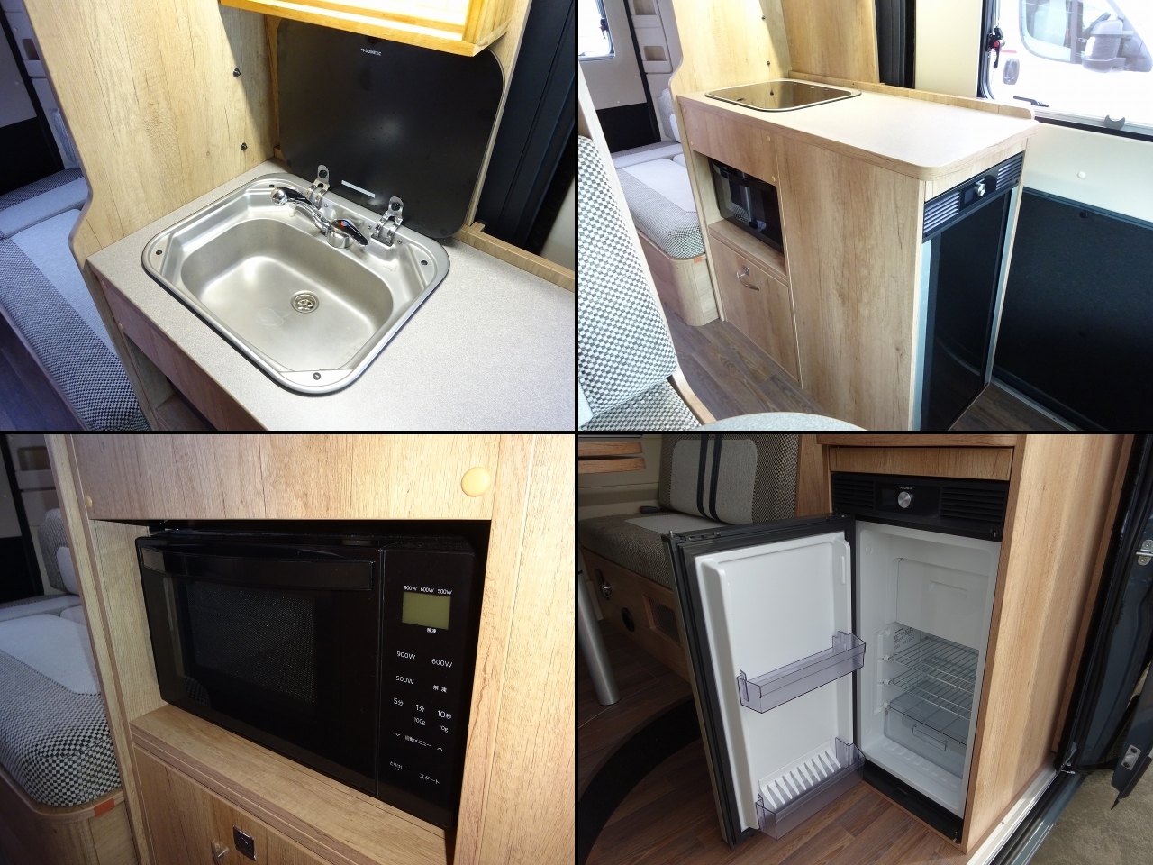 キャンピングカー バンコン ﾃﾞｭｶﾄ ﾅｯﾂRV ﾌｫﾙﾄﾅ ﾀｲﾌﾟM　ｴﾎﾞﾗｲﾄ