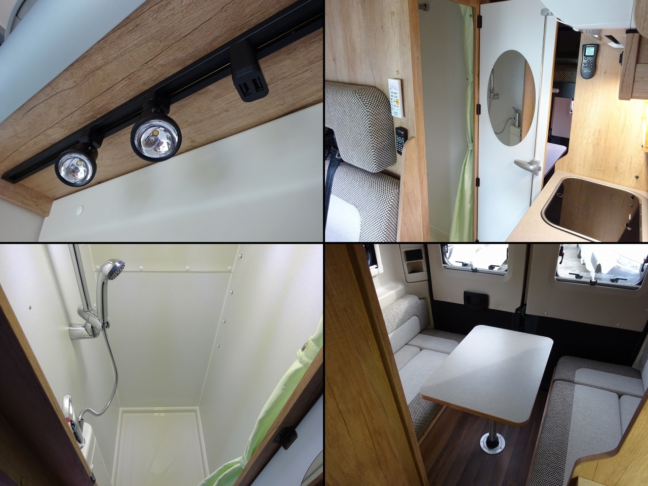 キャンピングカー バンコン ﾃﾞｭｶﾄ ﾅｯﾂRV ﾌｫﾙﾄﾅ ﾀｲﾌﾟM　ｴﾎﾞﾗｲﾄ