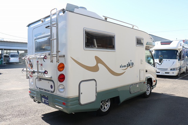 キャンピングカー キャブコン ｶﾑﾛｰﾄﾞﾊﾞﾝﾃｯｸ ｼﾞﾙ480ｽｷｯﾌﾟ 家庭用AC