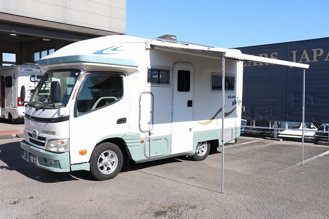 キャンピングカー キャブコン ｶﾑﾛｰﾄﾞﾊﾞﾝﾃｯｸ ｼﾞﾙ480ｽｷｯﾌﾟ 家庭用AC