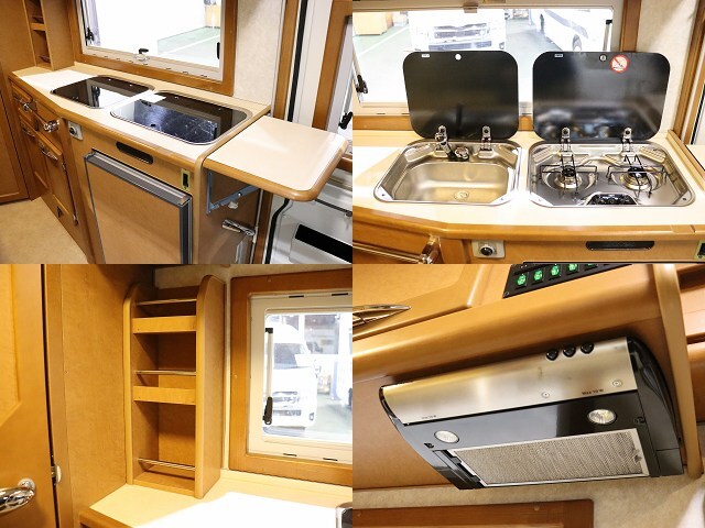 キャンピングカー キャブコン ﾊｲｴｰｽ ﾌｧｰｽﾄｶｽﾀﾑ CG550ﾎﾞﾚﾛV 4WD