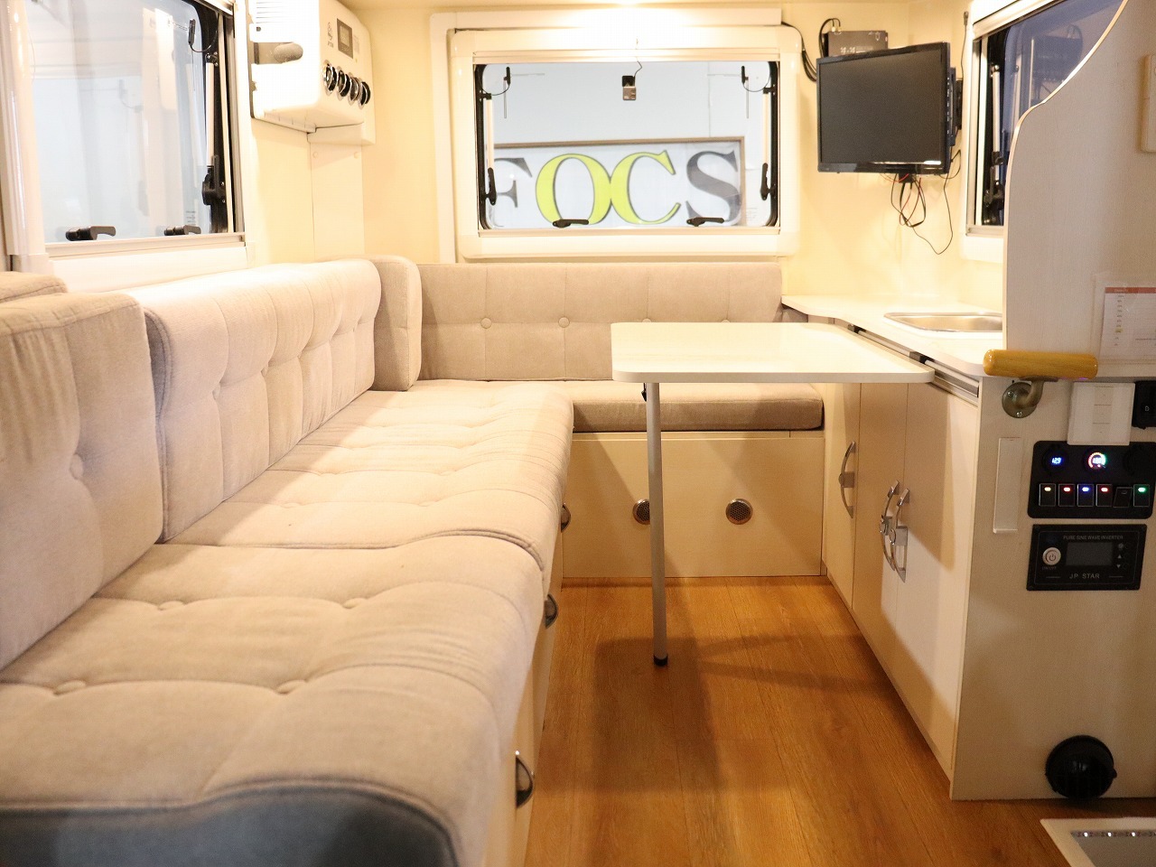 キャンピングカー 軽キャンパー ﾊｲｾﾞｯﾄ JPｽﾀｰ ﾊｯﾋﾟｰ1 4WD　FFﾋｰﾀｰ