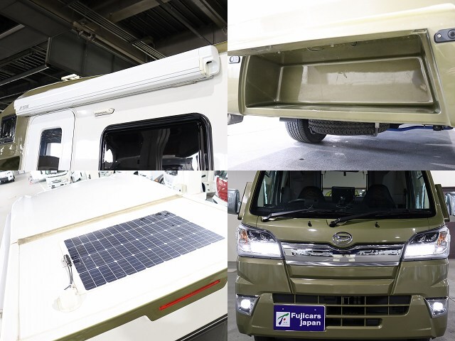 キャンピングカー 軽キャンパー ﾊｲｾﾞｯﾄ JPｽﾀｰ ﾊｯﾋﾟｰ1 4WD　FFﾋｰﾀｰ