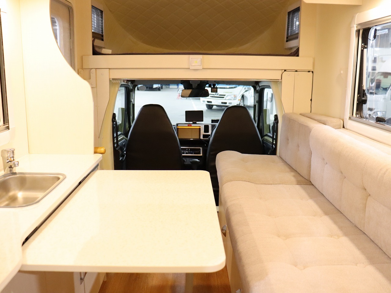 キャンピングカー 軽キャンパー ﾊｲｾﾞｯﾄ JPｽﾀｰ ﾊｯﾋﾟｰ1 4WD　FFﾋｰﾀｰ