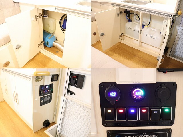 キャンピングカー 軽キャンパー ﾊｲｾﾞｯﾄ JPｽﾀｰ ﾊｯﾋﾟｰ1 4WD　FFﾋｰﾀｰ