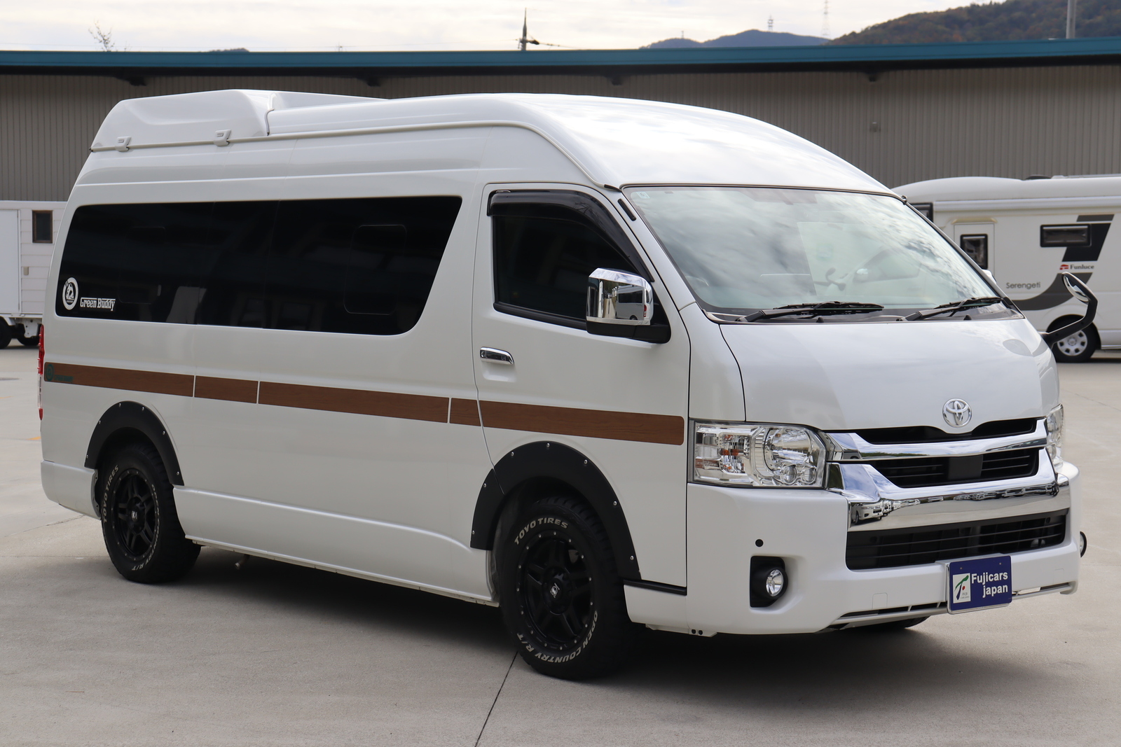 キャンピングカー バンコン ﾊｲｴｰｽﾄｲﾌｧｸﾄﾘｰ ｸﾞﾘｰﾝﾊﾞﾃﾞｨ ﾀｲﾌﾟB