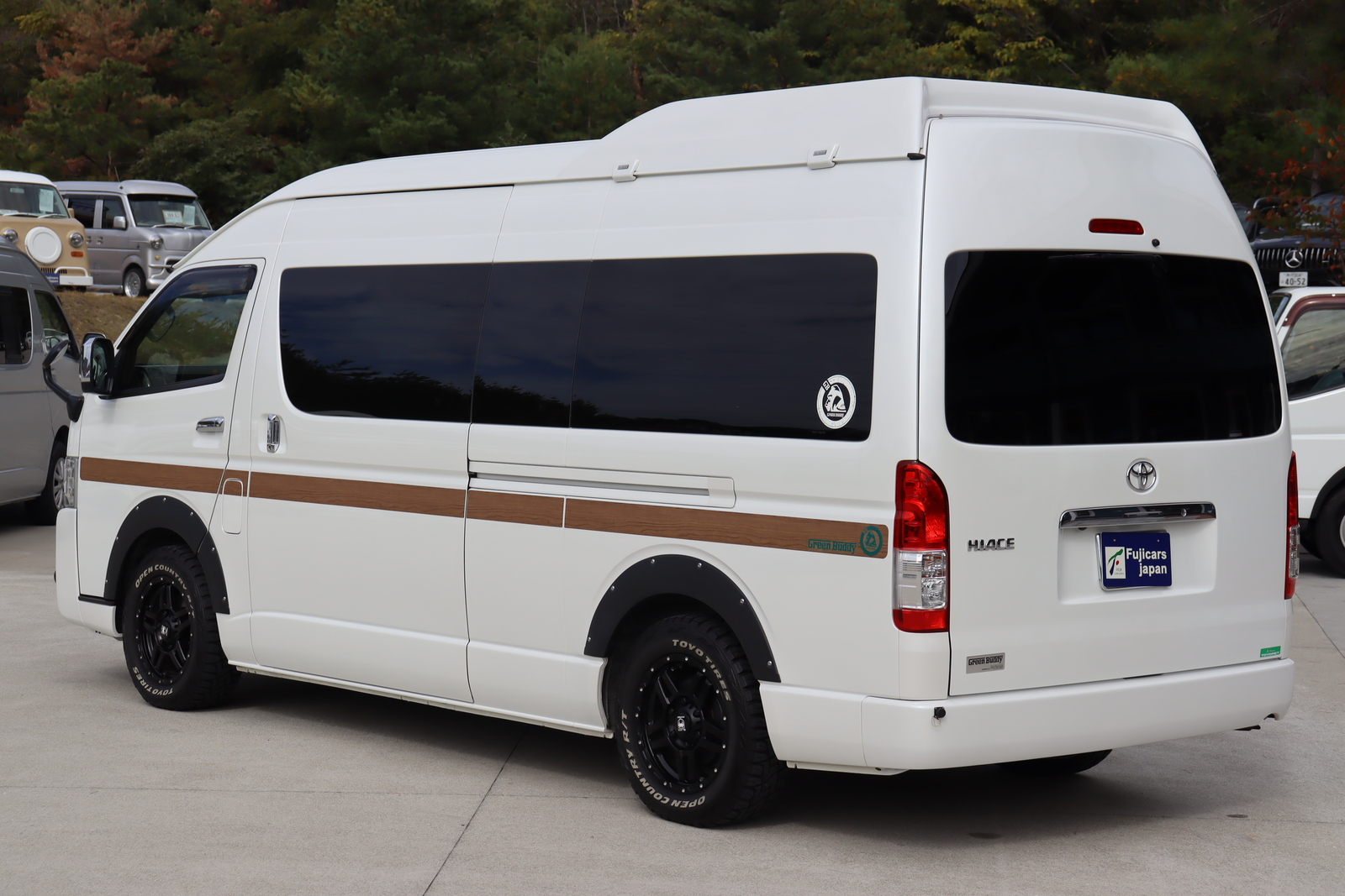 キャンピングカー バンコン ﾊｲｴｰｽﾄｲﾌｧｸﾄﾘｰ ｸﾞﾘｰﾝﾊﾞﾃﾞｨ ﾀｲﾌﾟB