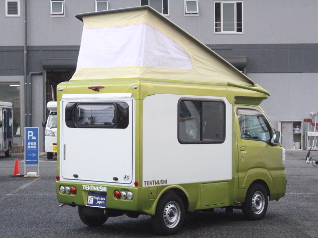 キャンピングカー 軽キャンパー ﾊﾞﾝｼｮｯﾌﾟﾐｶﾐ ﾃﾝﾄむし ﾎﾟｯﾌﾟUP FF暖房