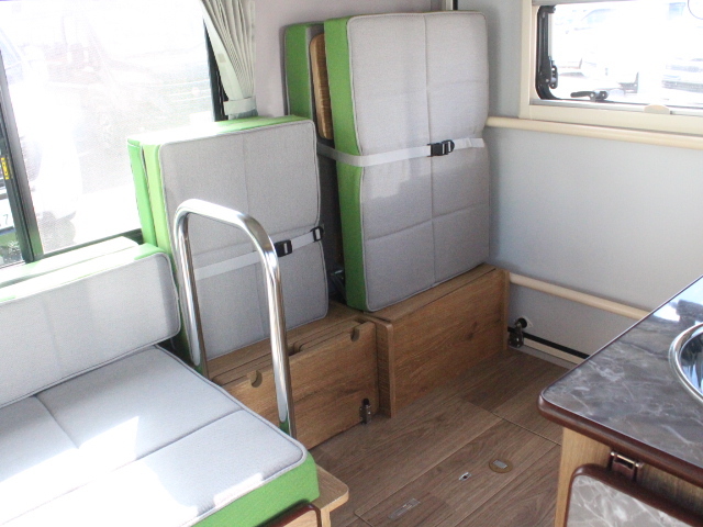 キャンピングカー 軽キャンパー ﾊﾞﾝｼｮｯﾌﾟﾐｶﾐ ﾃﾝﾄむし ﾎﾟｯﾌﾟUP FF暖房