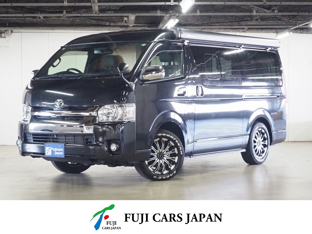 キャンピングカー バンコン ハイエース OMC 北斗 4WD　FF　ソーラー