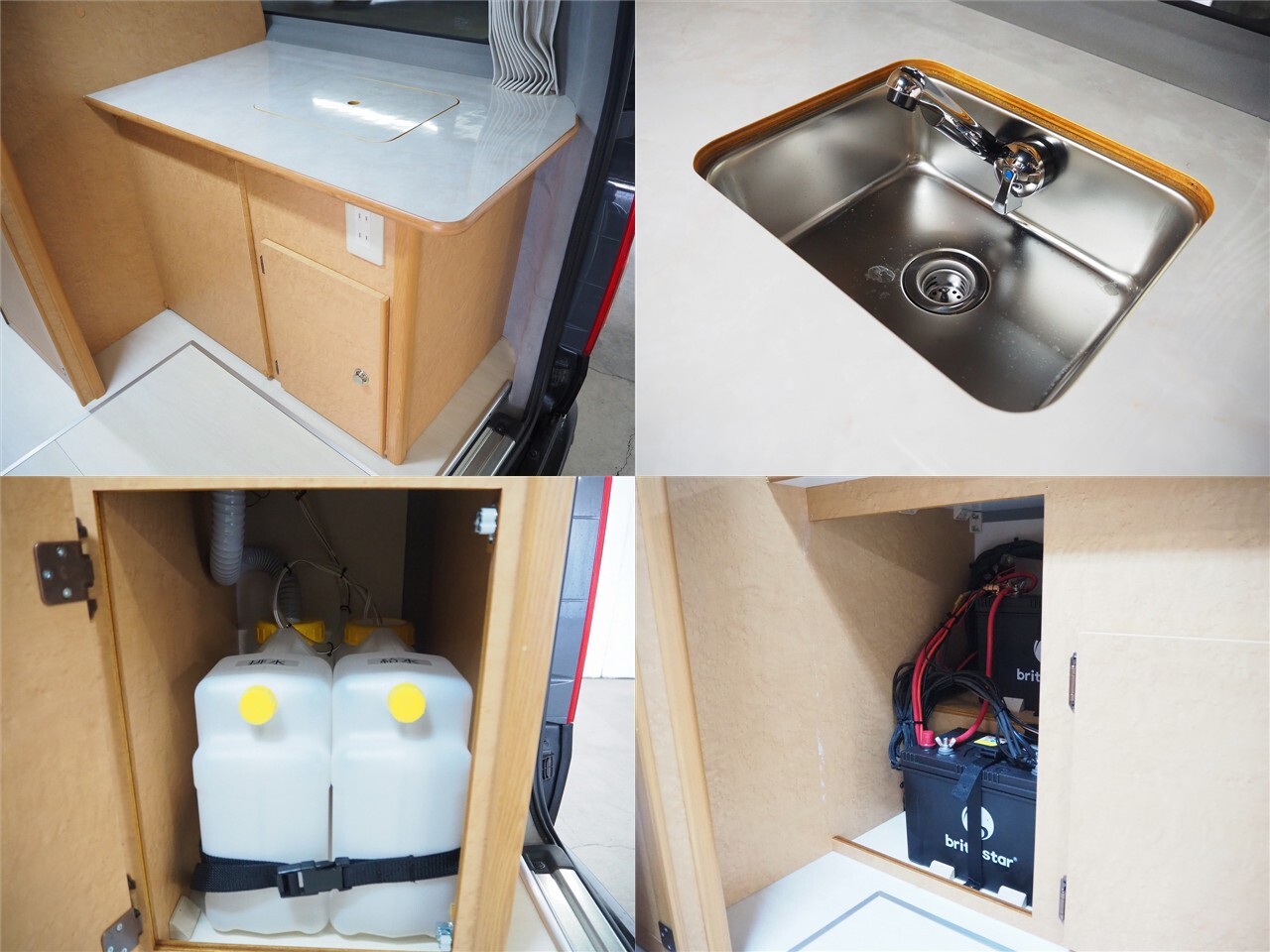 キャンピングカー バンコン ﾊｲｴｰｽ OMC 北斗 4WD　FF　ｿｰﾗｰ