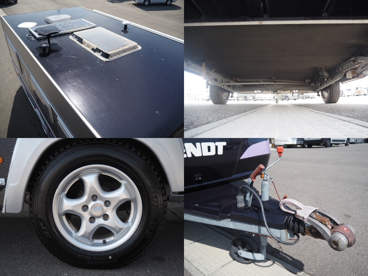 キャンピングカー トレーラー ﾌｪﾝﾄ ｻﾌｧｲｱ470TFB ｳｲﾝﾄﾞｳｴｱｺﾝ