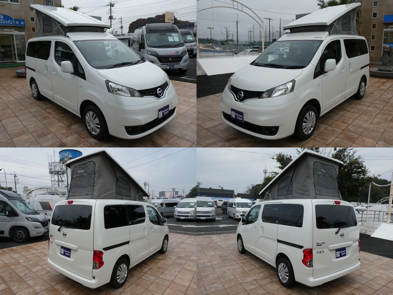 キャンピングカー バンコン NV200ﾊﾞﾈｯﾄ FOCS ﾙｿ+UP
