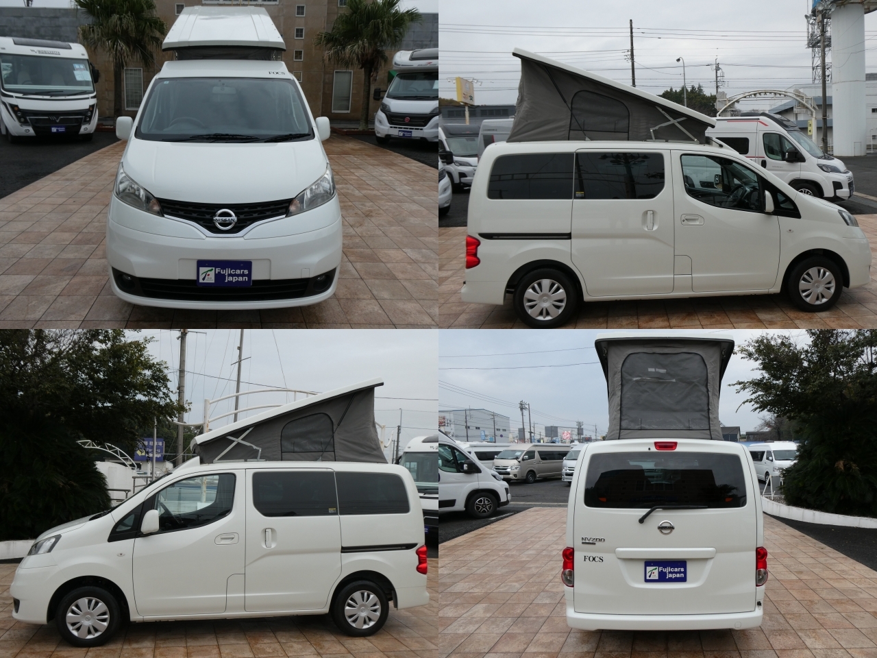 キャンピングカー バンコン NV200ﾊﾞﾈｯﾄ FOCS ﾙｿ+UP