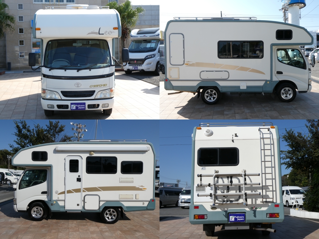キャンピングカー キャブコン ﾊﾞﾝﾃｯｸ ﾚｵ　ﾙｰﾌｴｱｺﾝ　発電機　ﾎﾞｲﾗｰ