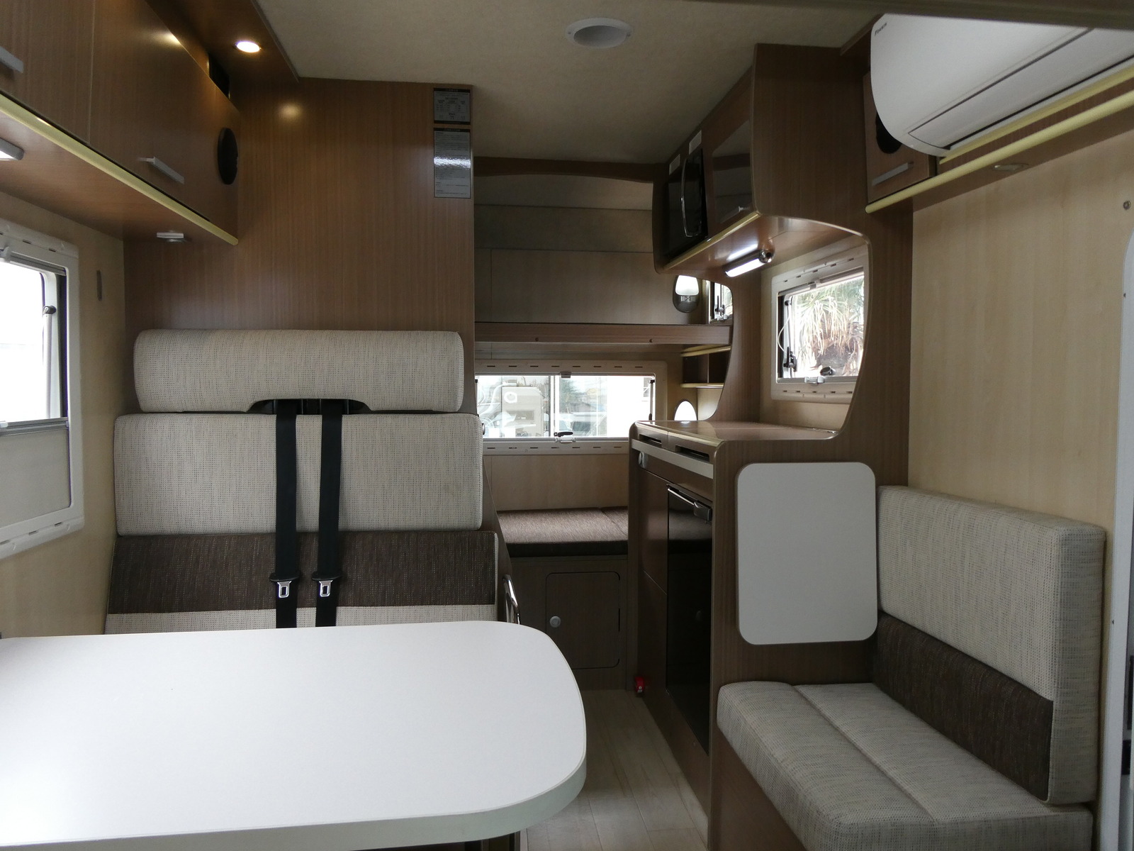 キャンピングカー キャブコン ﾊﾞﾝﾃｯｸ ｺﾙﾄﾞﾊﾞﾝｸｽ　軽油　家庭用ｴｱｺﾝ　FF