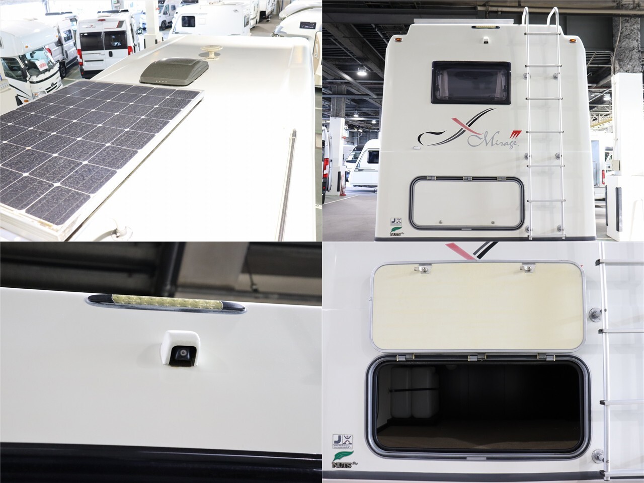 キャンピングカー キャブコン ｶﾑﾛｰﾄﾞ ﾅｯﾂRV ﾐﾗｰｼﾞｭX 4WD　FF