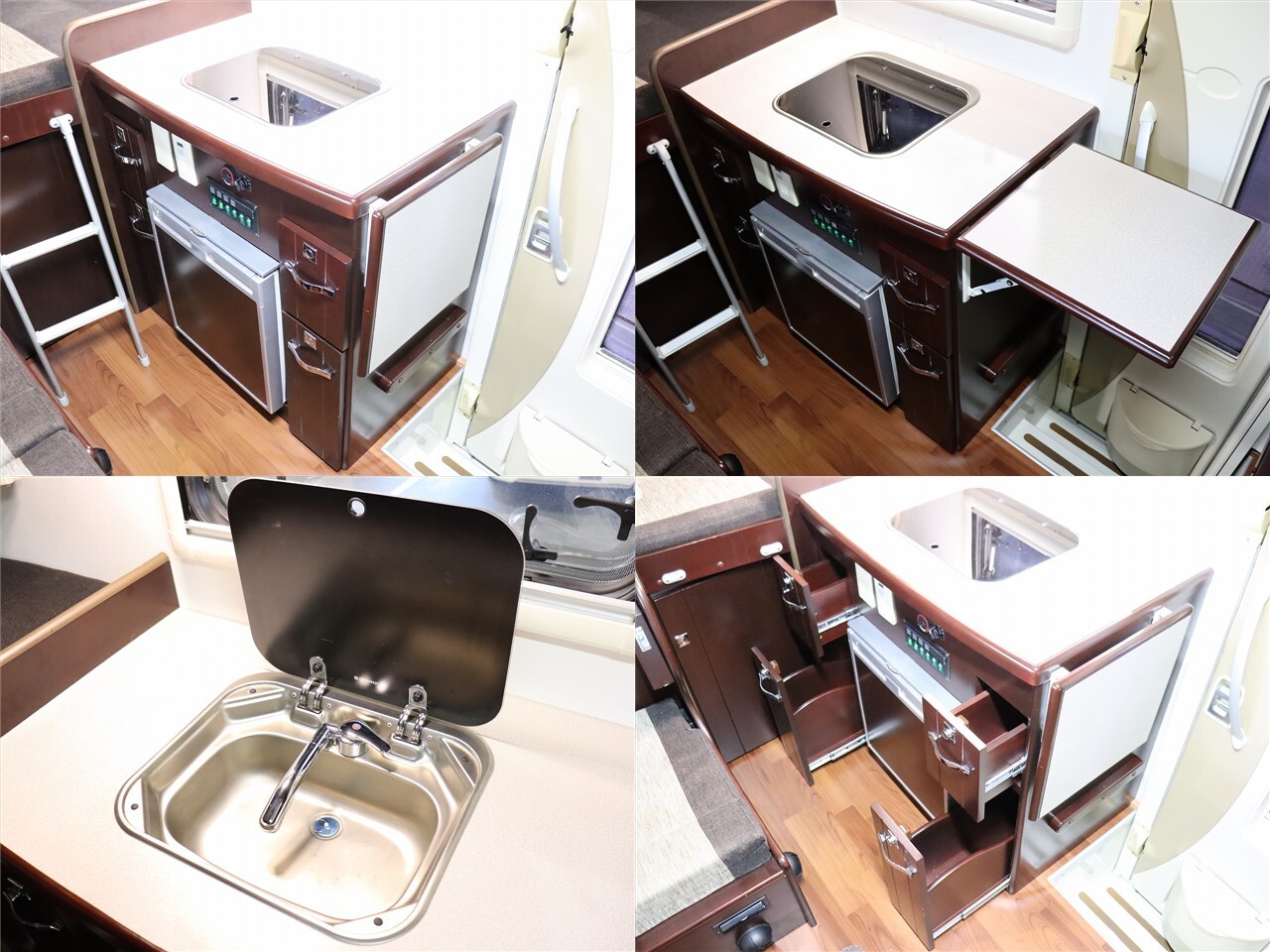 キャンピングカー キャブコン ｶﾑﾛｰﾄﾞ ﾅｯﾂRV ﾐﾗｰｼﾞｭX 4WD　FF