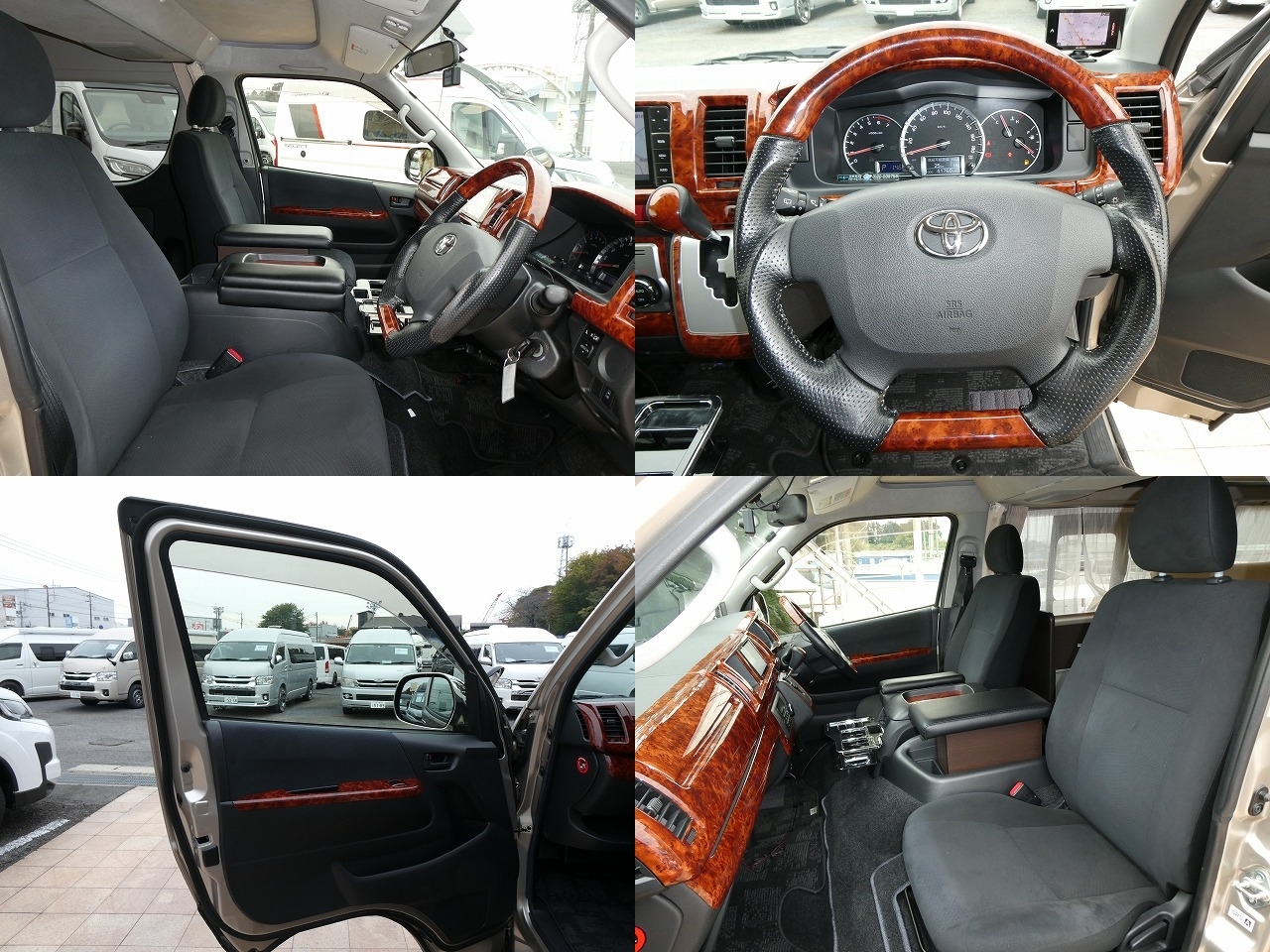 キャンピングカー バンコン ﾊｲｴｰｽ ﾚｸﾋﾞｨ ｲｽﾞﾑ 4WD