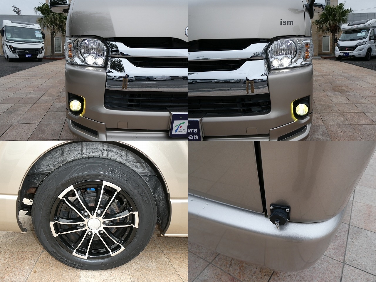 キャンピングカー バンコン ﾊｲｴｰｽ ﾚｸﾋﾞｨ ｲｽﾞﾑ 4WD