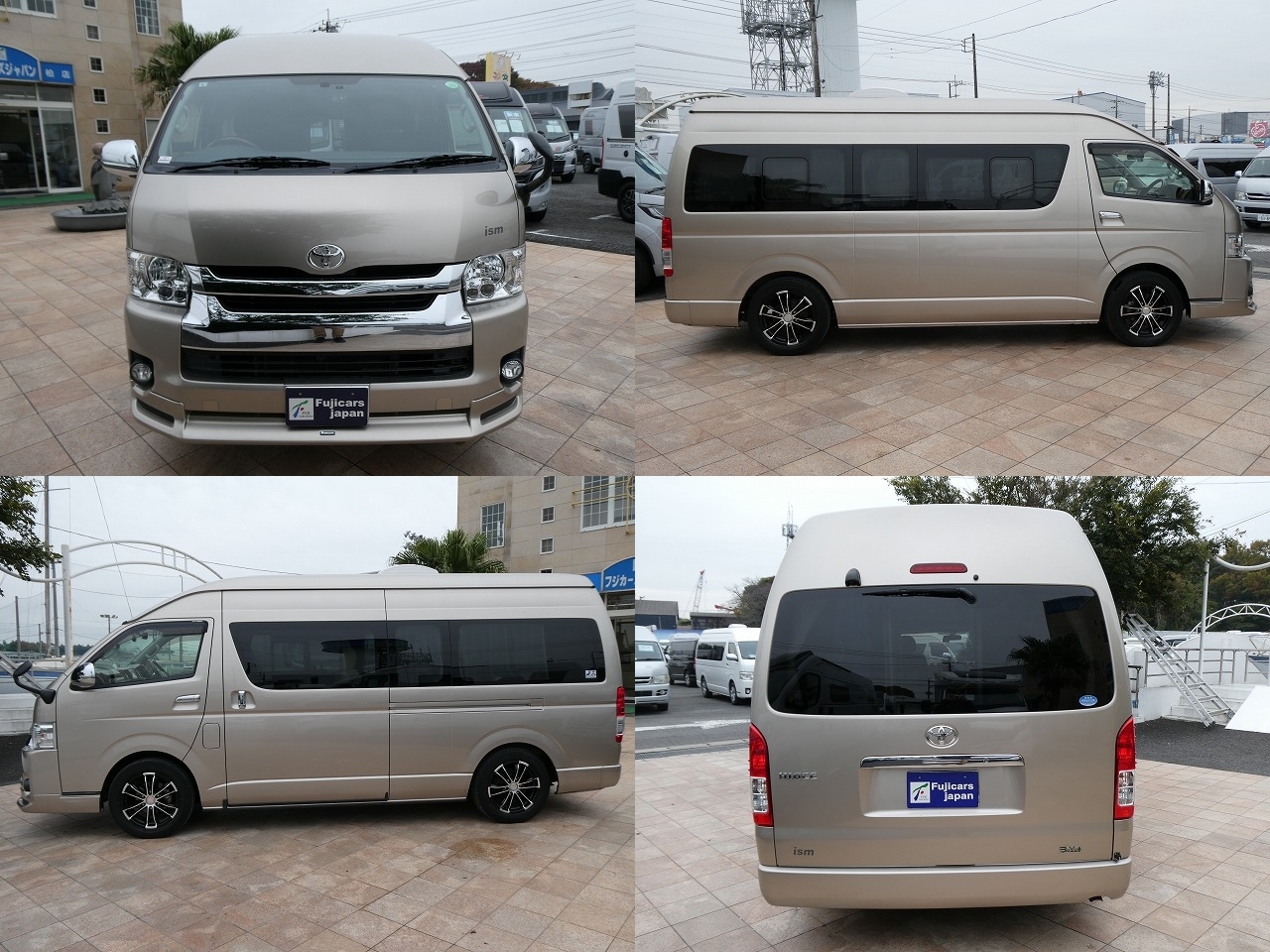 キャンピングカー バンコン ﾊｲｴｰｽ ﾚｸﾋﾞｨ ｲｽﾞﾑ 4WD