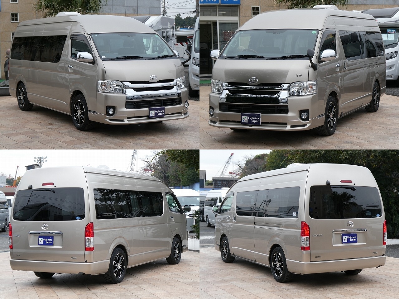 キャンピングカー バンコン ﾊｲｴｰｽ ﾚｸﾋﾞｨ ｲｽﾞﾑ 4WD