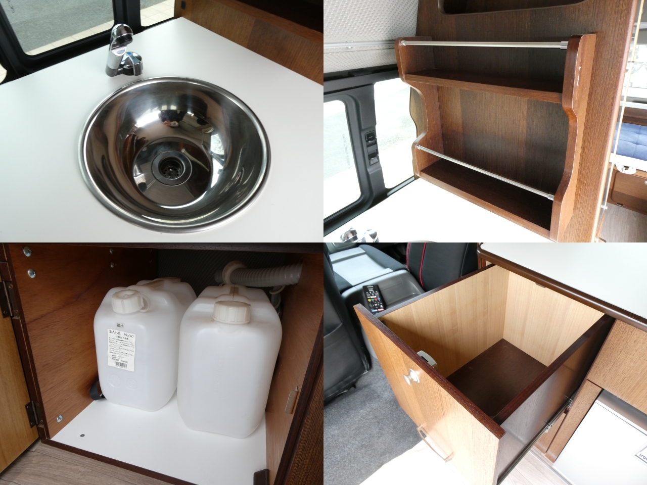 キャンピングカー バンコン ﾋﾞｰｸﾙ製　ﾃﾞｭｵ　FF　ｿｰﾗｰﾊﾟﾈﾙ　冷蔵庫