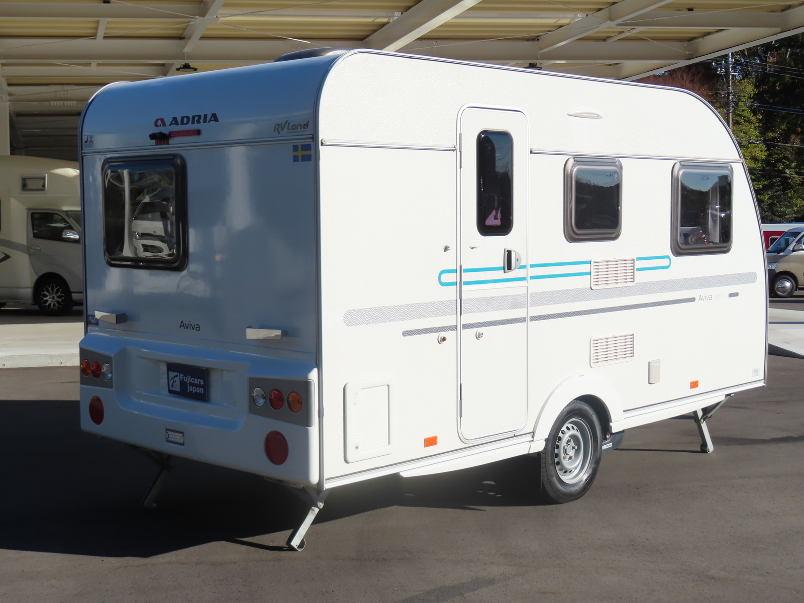 キャンピングカー トレーラー ｱﾄﾞﾘｱｱﾋﾞﾊﾞ400PS 家庭用ｴｱｺﾝ FFﾋｰﾀｰ