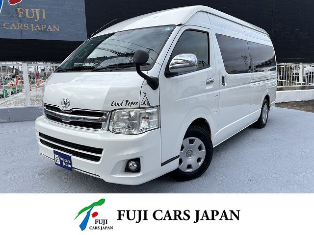 キャンピングカー バンコン ハイエース トイファクトリーランドティピー FFヒーター