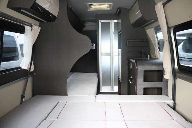 キャンピングカー バンコン ﾊｲｴｰｽ ﾚｸﾋﾞｨ ﾌｧｲﾌﾞｽﾀｰ 4WD