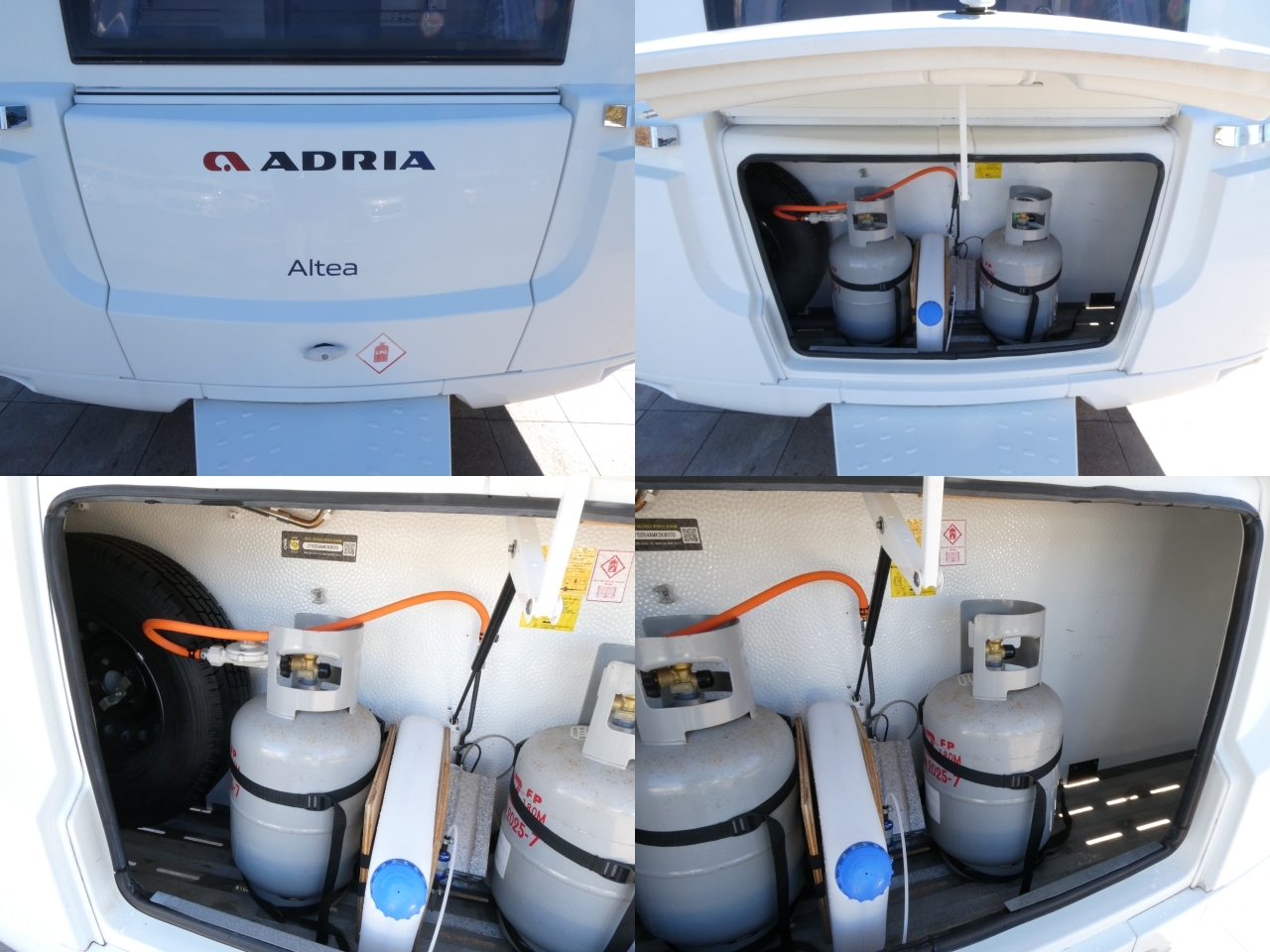 キャンピングカー トレーラー ｱﾄﾞﾘｱ製　ｱﾙﾃｨｱ542DK　家AC　電動ﾑｰﾊﾞｰ　温水