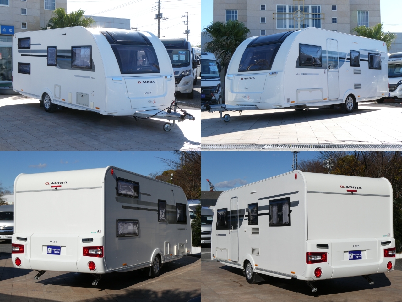 キャンピングカー トレーラー ｱﾄﾞﾘｱ製　ｱﾙﾃｨｱ542DK　家AC　電動ﾑｰﾊﾞｰ　温水