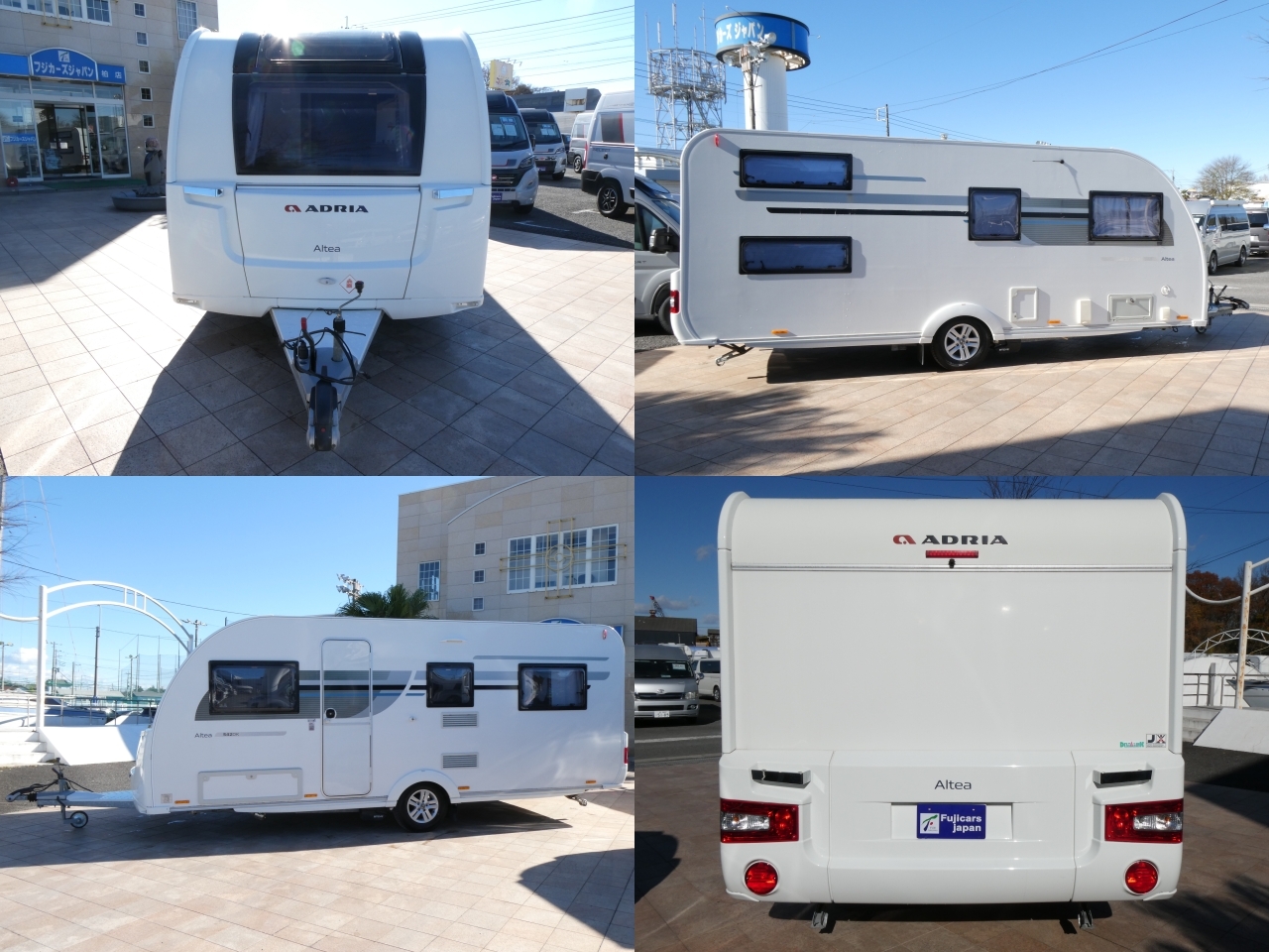 キャンピングカー トレーラー ｱﾄﾞﾘｱ製　ｱﾙﾃｨｱ542DK　家AC　電動ﾑｰﾊﾞｰ　温水