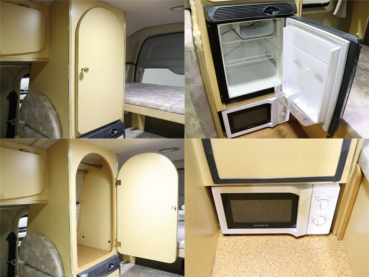 キャンピングカー バンコン ﾊｲｴｰｽ ｱﾙﾍﾟｼﾞｵ ﾘﾗｯｸｽ 4WD　FF