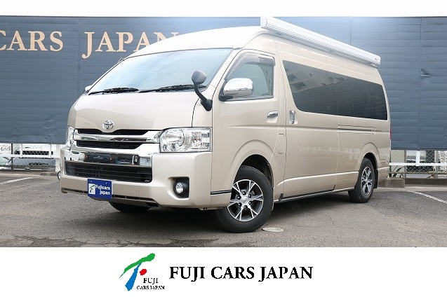 キャンピングカー バンコン ハイエース OMC 銀河 4WD　家庭用エアコン