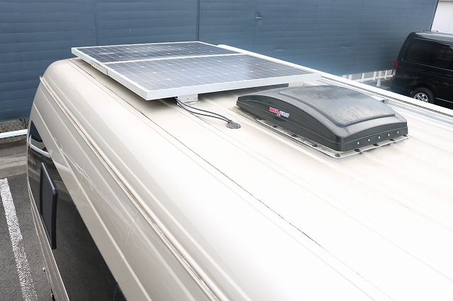 キャンピングカー バンコン ﾊｲｴｰｽ OMC 銀河 4WD　家庭用ｴｱｺﾝ