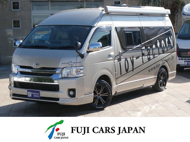 キャンピングカー バンコン トイファクトリーGTグランデ 家エアコン FF暖房4WD