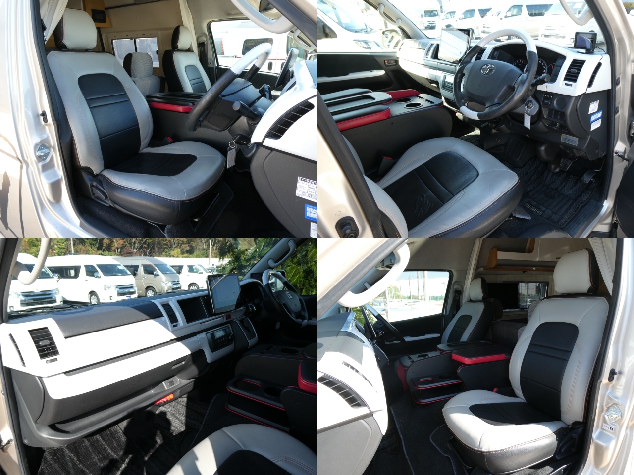 キャンピングカー バンコン ﾄｲﾌｧｸﾄﾘｰGTｸﾞﾗﾝﾃﾞ 家ｴｱｺﾝ FF暖房4WD