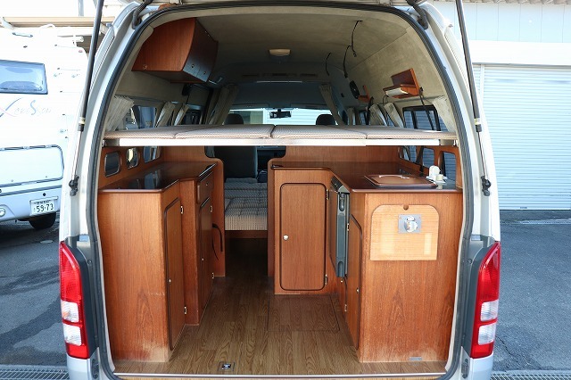 キャンピングカー バンコン ﾊｲｴｰｽ ﾋﾞｰｸﾙ ﾍﾞｯｾﾙ 4WD