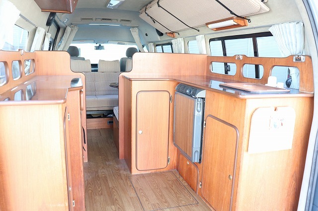 キャンピングカー バンコン ﾊｲｴｰｽ ﾋﾞｰｸﾙ ﾍﾞｯｾﾙ 4WD