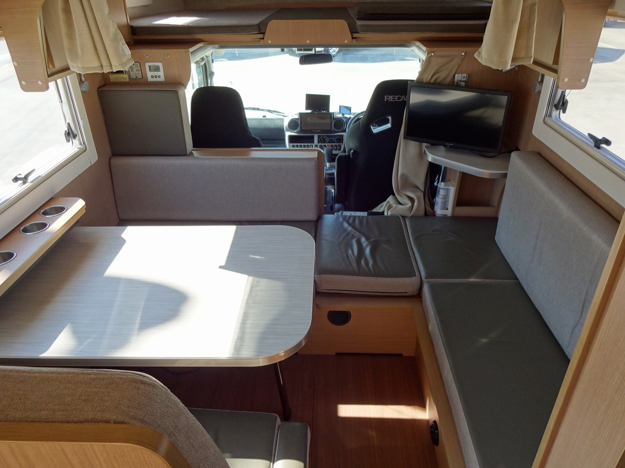 キャンピングカー キャブコン ｶﾑﾛｰﾄﾞ ﾊﾞﾝﾃｯｸ ｺﾙﾄﾞﾘｰﾌﾞｽ 四駆　家AC