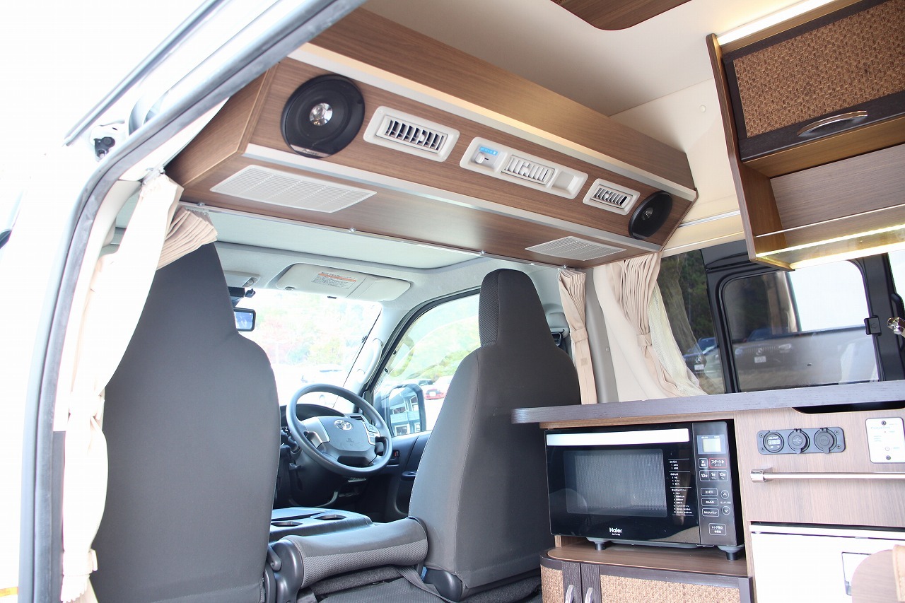 キャンピングカー バンコン ﾊｲｴｰｽ ﾚｸﾋﾞｨ ﾌﾟﾗｽLV+1