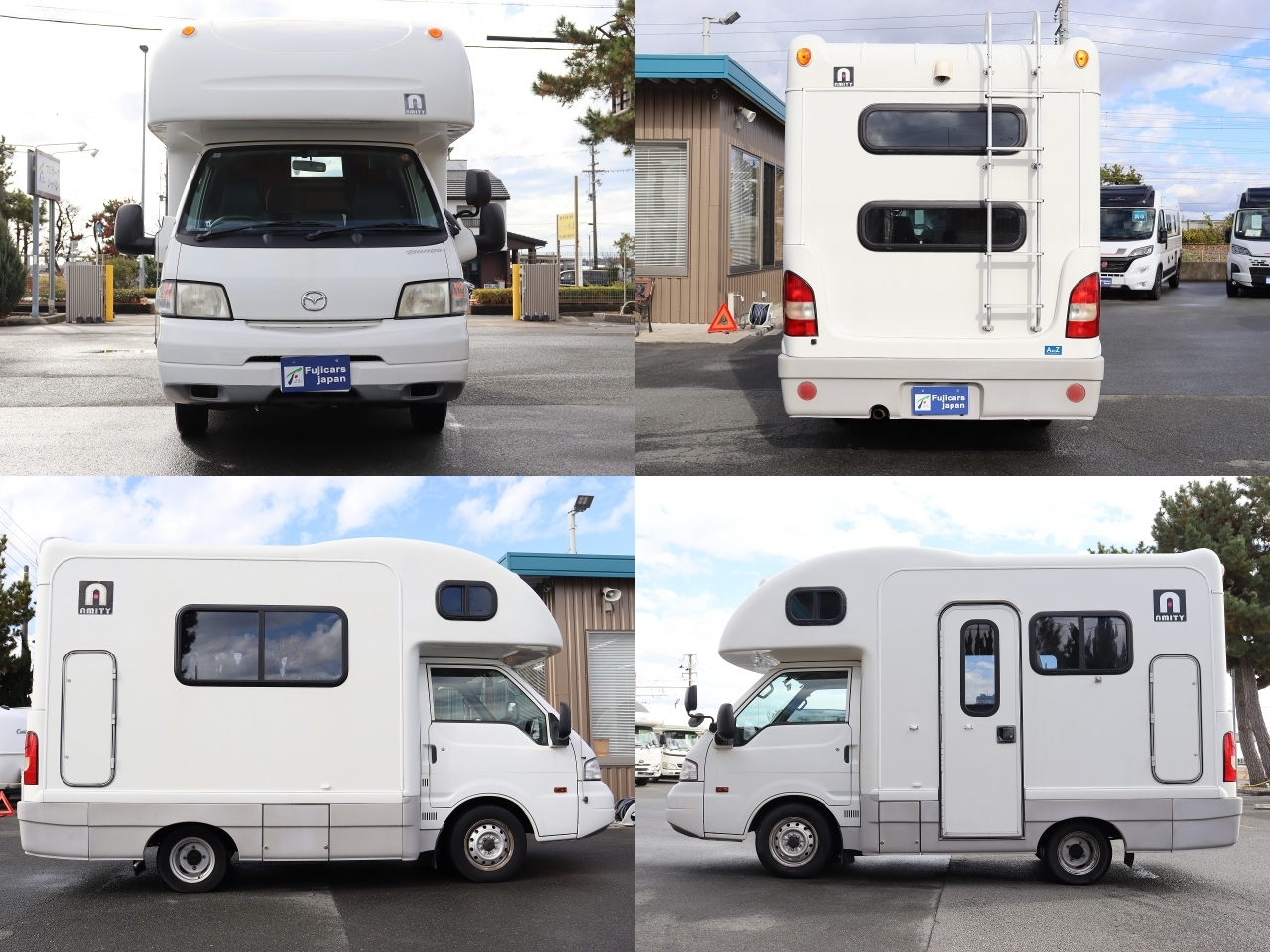 キャンピングカー キャブコン ﾎﾞﾝｺﾞ AtoZ ｱﾐﾃｨ FFﾋｰﾀｰ