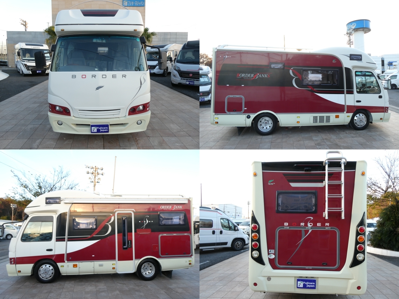 キャンピングカー バスコン ｺｰｽﾀｰ ﾅｯﾂRV ﾎﾞｰﾀﾞｰﾊﾞﾝｸｽ