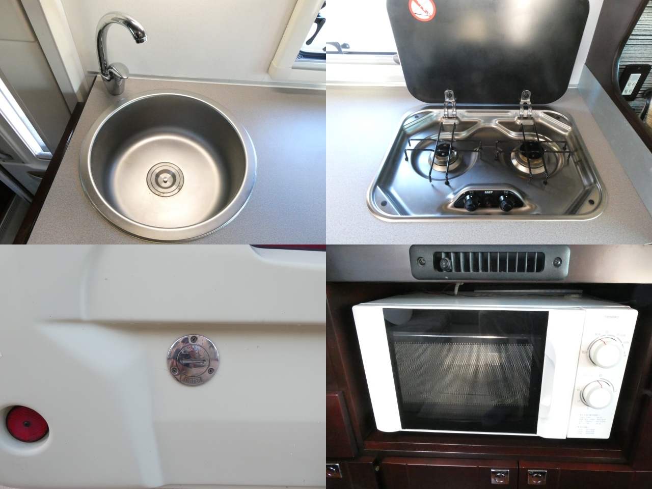 キャンピングカー バスコン ｺｰｽﾀｰ ﾅｯﾂRV ﾎﾞｰﾀﾞｰﾊﾞﾝｸｽ