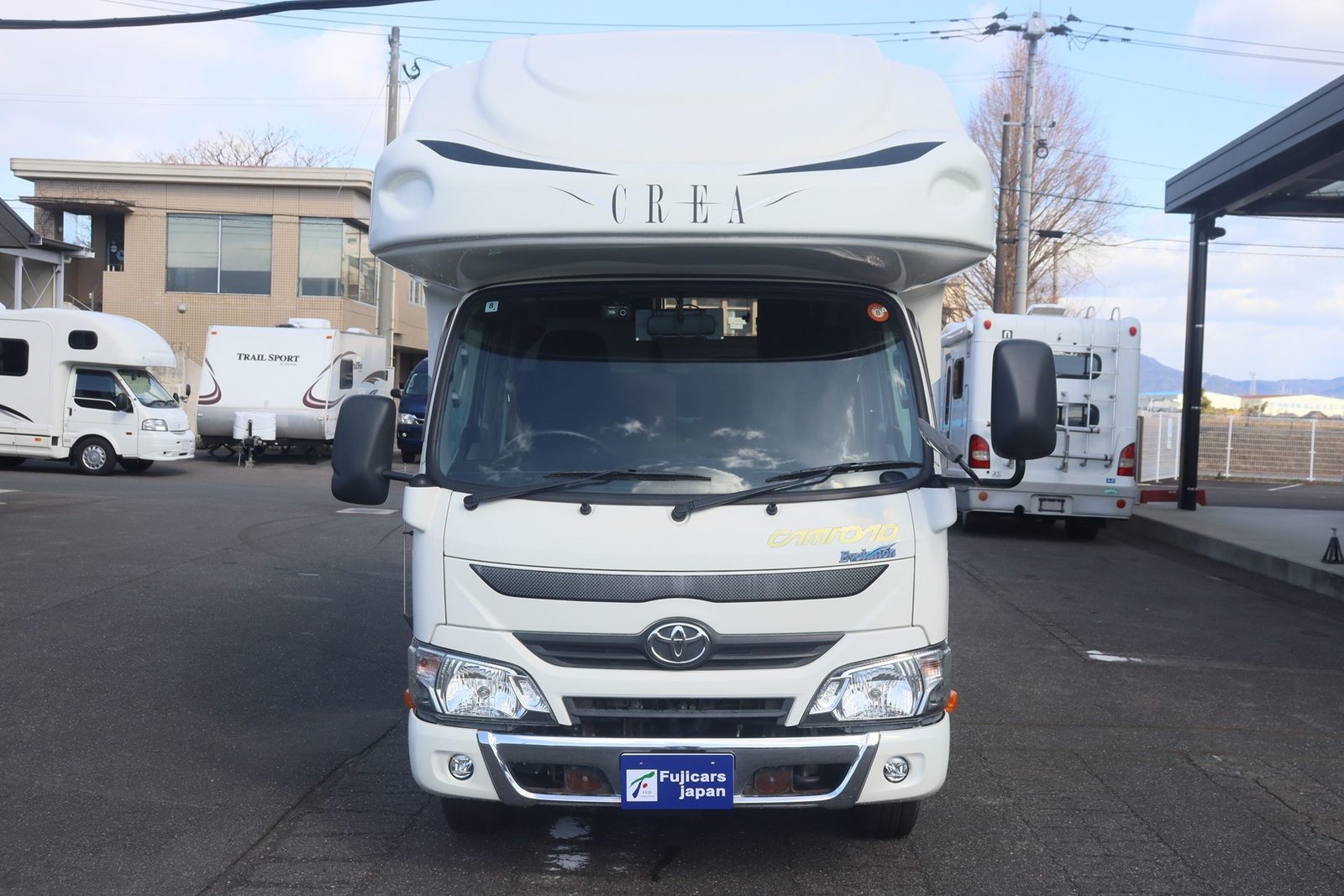 キャンピングカー キャブコン ｶﾑﾛｰﾄﾞ ﾅｯﾂRV ｸﾚｱ5.3Xｴﾎﾞﾘｭｰｼｮﾝ