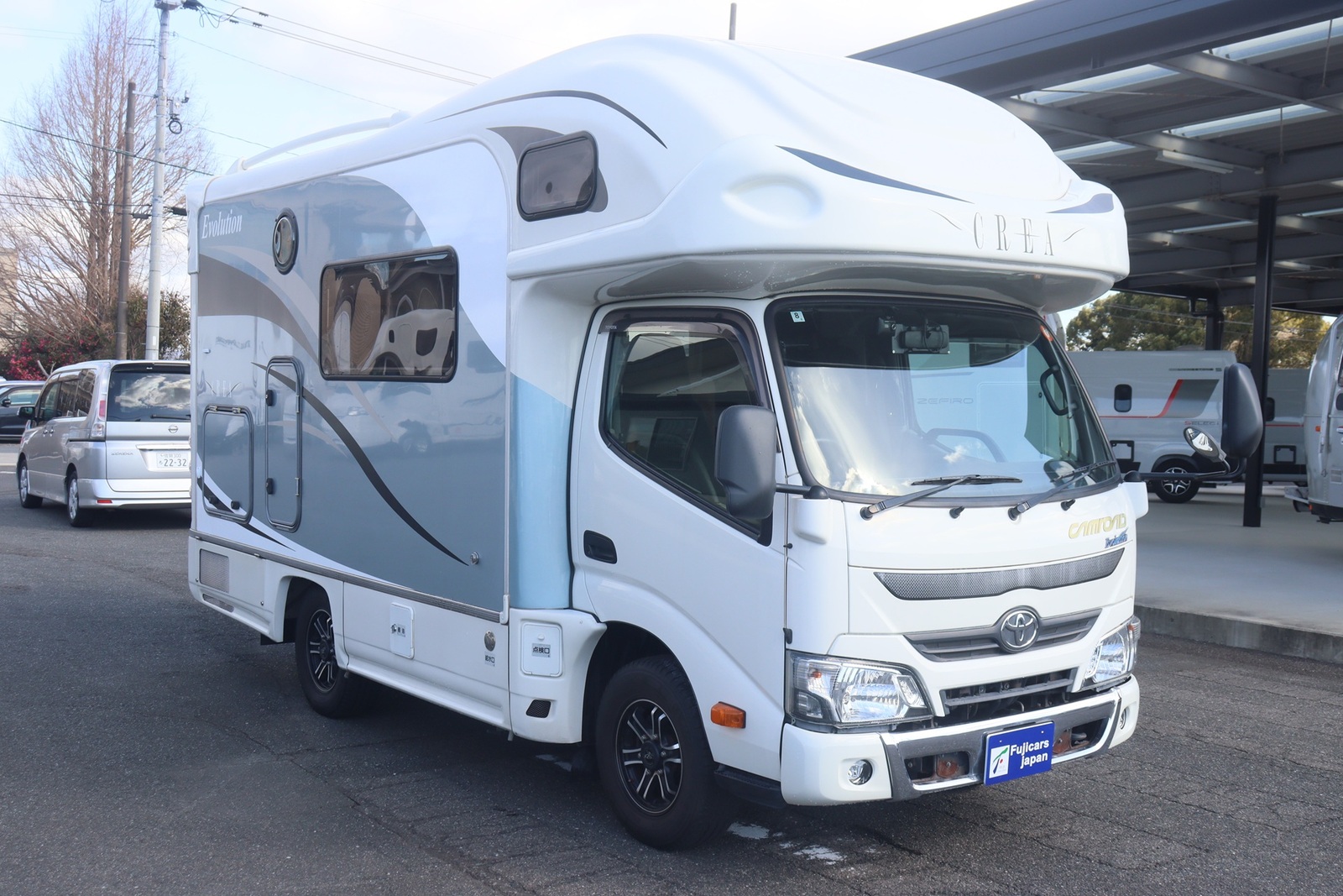 キャンピングカー キャブコン ｶﾑﾛｰﾄﾞ ﾅｯﾂRV ｸﾚｱ5.3Xｴﾎﾞﾘｭｰｼｮﾝ