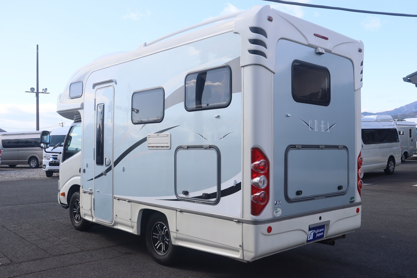 キャンピングカー キャブコン ｶﾑﾛｰﾄﾞ ﾅｯﾂRV ｸﾚｱ5.3Xｴﾎﾞﾘｭｰｼｮﾝ